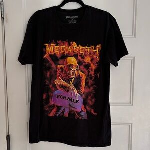 Megadeth Peace Sells Who’s Buying album cover graphics with Vic Rattlehead